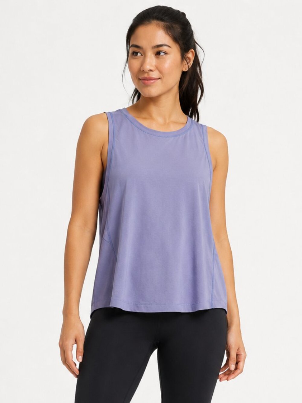 Athleta Ultimate Muscle Tank Lavender Women’s Large
